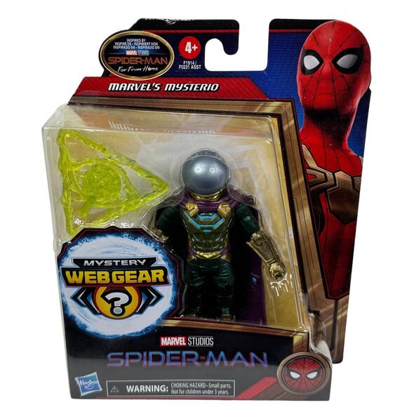 Marvel Spider-Man 6-inch Mystery Web Gear Marvel's Mysterio Action Figure - Picture 2 of 6